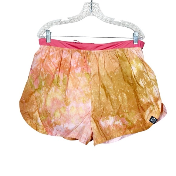 Nike Trail Repel Shorts Running Mid-Rise 3" Lined Women’s Size Large Orange Pink - Picture 1 of 9